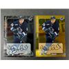 Image 1 : Harold Druken AUTOGRAPH Lot x 2 - Canucks