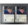Image 2 : Harold Druken AUTOGRAPH Lot x 2 - Canucks