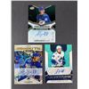 Image 1 : Adam Gaudette AUTOGRAPH Lot x 3 - Canucks