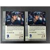 Image 2 : Josh Holden AUTOGRAPH Lot x 2 - Canucks