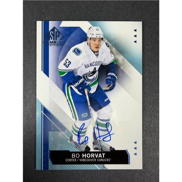 Bo Horvat AUTOGRAPH - Canucks