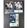 Image 1 : Nicklas Jensen AUTOGRAPH LOt x3 - Canucks