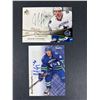 Image 1 : Maxim Lapierre AUTOGRAPH Lot x 2 - Canucks