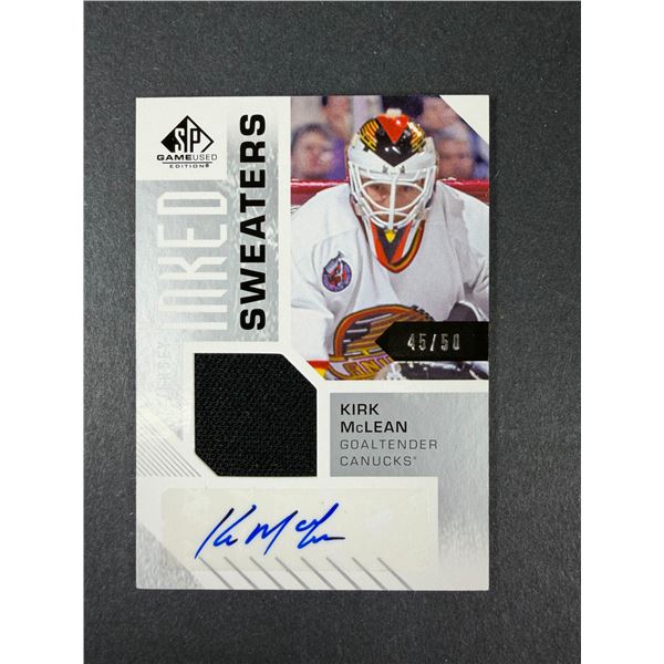 Kirk McLean AUTOGRAPH - Canucks