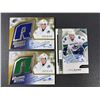 Image 1 : Jared McCann AUTOGRAPH & Patch LOT x3 - Canucks