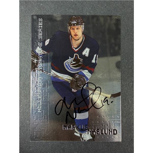 Markus Naslund AUTOGRAPH - Canucks