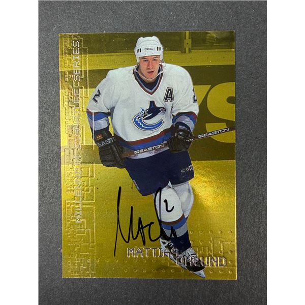 Mattias Ohlund AUTOGRAPH - Canucks