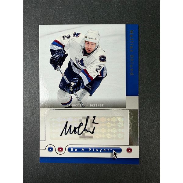 Mattias Ohlund AUTOGRAPH - Canucks