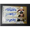 Image 2 : RARE Daniel & Henrik Sedin 6 AUTOGRAPH Card - Lundquist