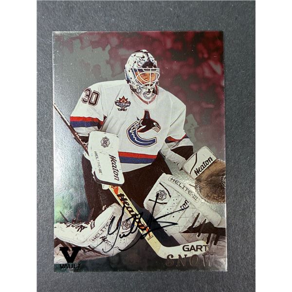 Garth Snow AUTOGRAPH - Canucks