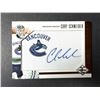 Image 1 : Corey Schneider Patch AUTOGRAPH - Canucks