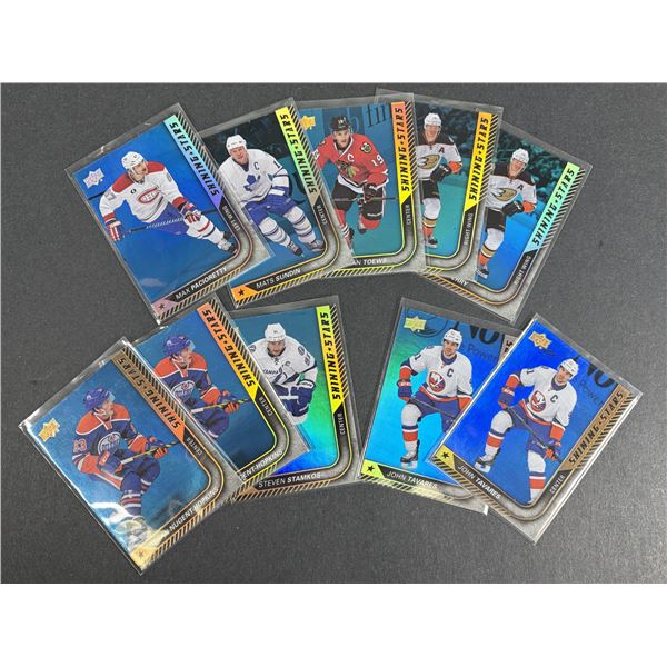 2015-16 Upper Deck Shining Stars BLUE - Lot x 10
