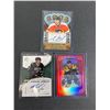 Image 1 : Hockey AUTOGRAPH Cards x3