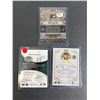 Image 2 : Hockey AUTOGRAPH Cards x3