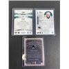 Image 2 : Hockey AUTOGRAPH Cards x3 - Sharks