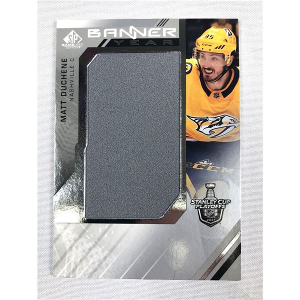 Matt Duchene Large PATCH Card - Predators