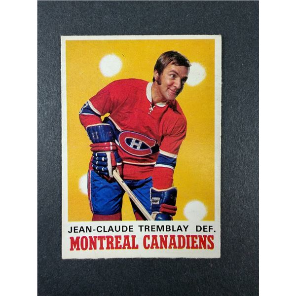 1970-71 OPC Jean-Claude Tremblay - Canadiens
