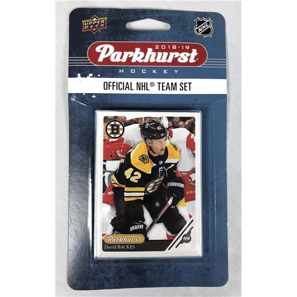 2018-19 Parkhurst Bruins Team Set - Marchand, Bergeron