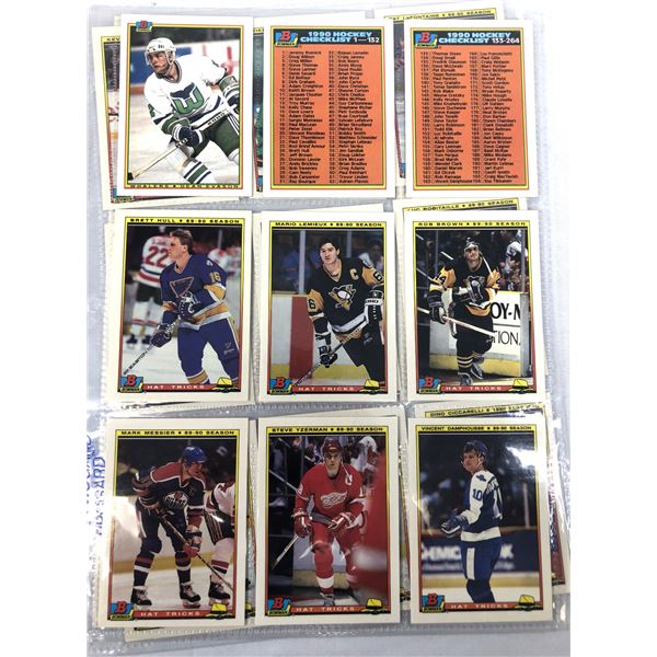 1990-91 Bowman Hockey FULL SET In Binder