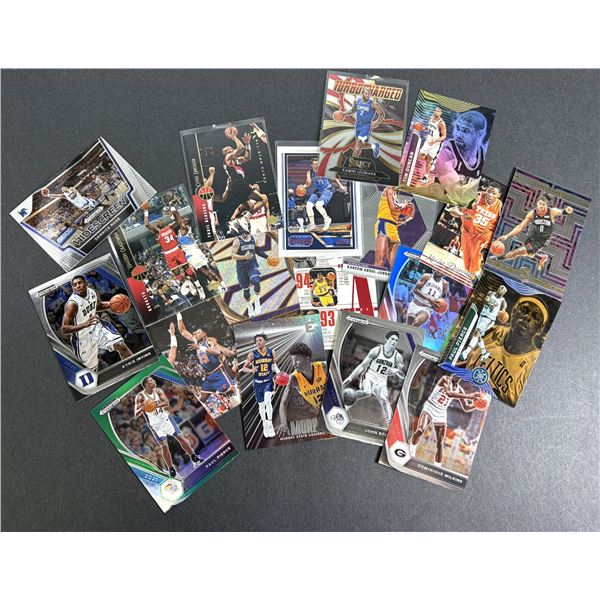 Basketball Card STAR Lot x21 - Kareem, Ewing, Luka