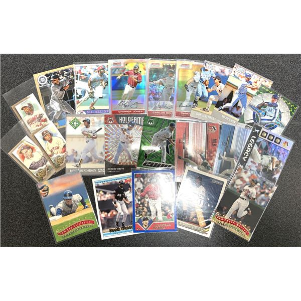 Baseball Card STARS Lot x21 - Henderson, Griffey, Bo