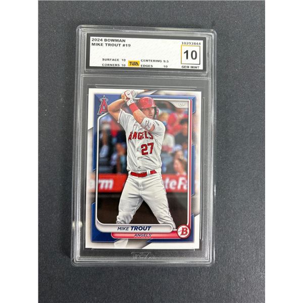2024 Bowman Mike TROUT TGA 10 - Angels