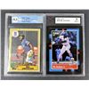 Image 1 : Bo Jackson GRADED Lot x2 - Royals