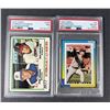 Image 1 : Nolan Ryan PSA Graded Lot x2 - Rangers