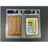 Image 2 : Nolan Ryan PSA Graded Lot x2 - Rangers