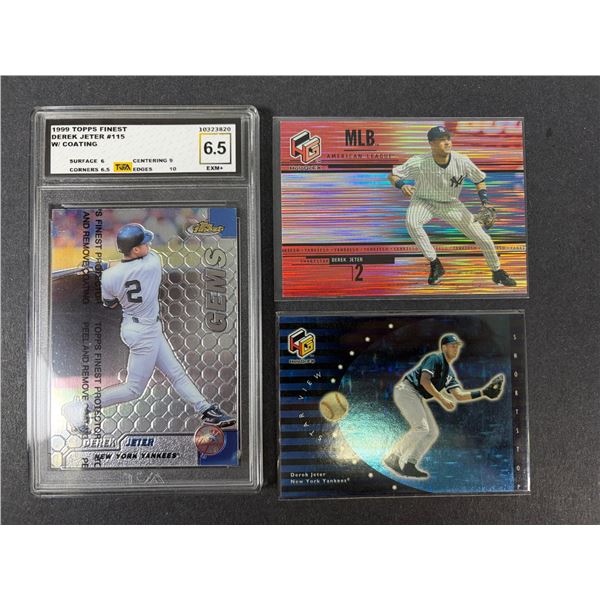 Derek Jeter Graded & Card LOT - Yankees