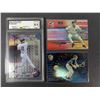 Image 1 : Derek Jeter Graded & Card LOT - Yankees