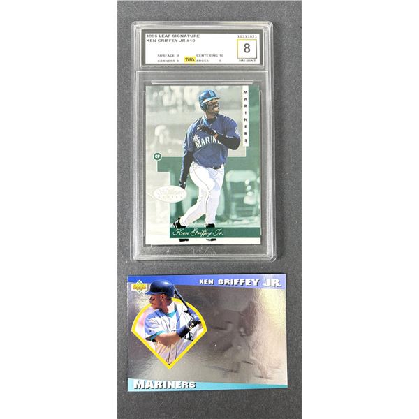 Ken Griffey Jr Graded Card & Hologram - Mariners