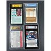 Image 2 : Baseball Graded LOT x4 - Freeman, Gibson