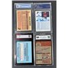 Image 2 : Baseball Graded LOT x4 - Murray, Schmidt