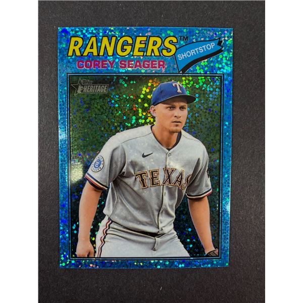 2026 Heritage Blue Sparkle - Corey Seager - Rangers