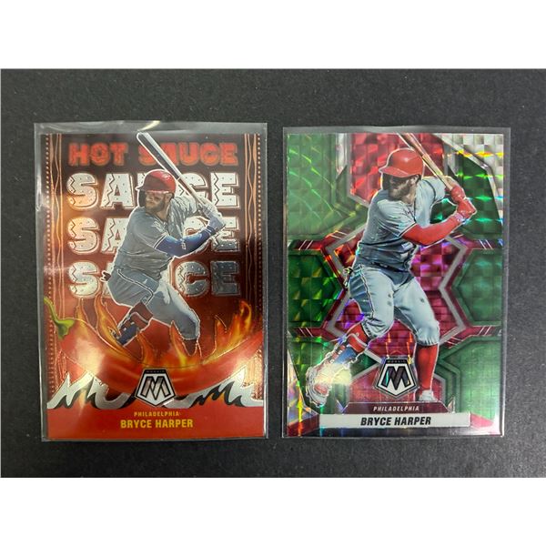 Bryce Harper Card Lot x 2 - Phillies