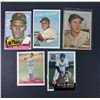 Image 1 : Dover Baseball Reprint LOT x5 - Willie Mays, Ruth, Musial