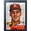 Image 1 : 1953 Topps Baseball - Jim Dyck - Browns
