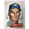 Image 1 : 1953 Topps Baseball - Chuck Stobbs - Senators