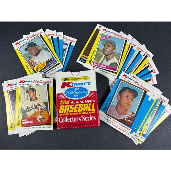 1982 Topps KMART Boxed Set - Mays, Mantle, Koufax