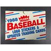Image 1 : 1988 Fleer Baseball Update Boxed SET