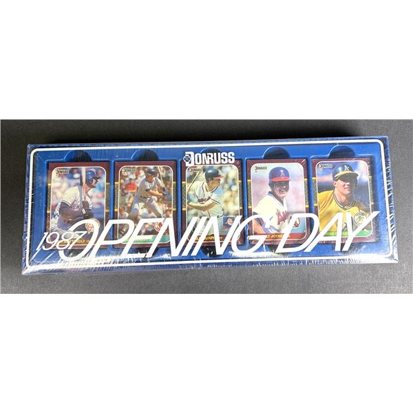 1987 Donruss Baseball Opening Day SEALED Boxed Set - Bonds