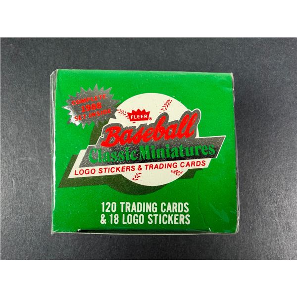 1988 Fleer Mini Baseball Set - Sealed BOX