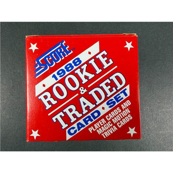 1988 Score Rookie & Traded Baseball Set - Boxed