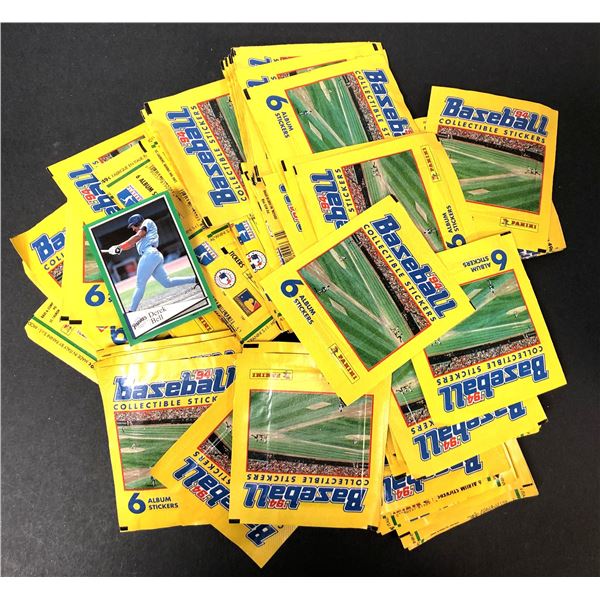 1994 Panini Baseball Sticker Packs lot of x100