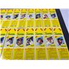 Image 3 : 1982 Squirt Baseball Un-Cut Panels x22