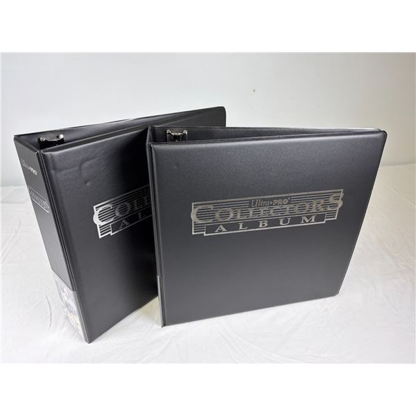 Ultra Pro D-Ring Trading Card Binders x2