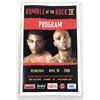 Image 1 : Sugar Ray Leonard SIGNED Boxing Program