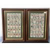 Image 1 : 1934 Cricket Reproduction FRAMED LOT x50 Cards