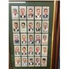 Image 6 : 1934 Cricket Reproduction FRAMED LOT x50 Cards